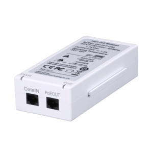 inyector poe gigabit poe/poe indicador de corriente